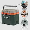 Igloo Trailmate Cooler | Insulated Hard Shell Ice Chest, 14.23" x 20.55" x 16.7"