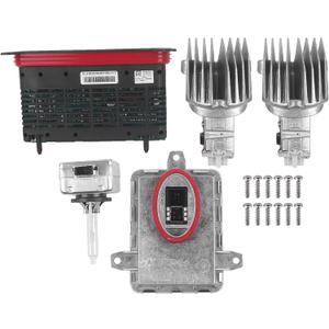 63117440877 HID Ballast Adaptive Headlight Control Module Compatible with BMW 2014-2016 5 Series 528i 535i 550i Xenon Bulb Replacement Lamp Adaptive Module (siliver)