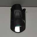 Sur Ron Rear Cushion Fender,Carbon Fiber Motorcycle Fender Mud Guard for Surron Sur Ron Light Bee X/S Segway X260 X160 Electric Dirt Bike (black)