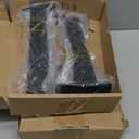 12 Pack - 10 inch Black Hidden L Shelf Bracket (1/5 Inch Thicked) Iron Floating Shelf Brackets Rustic Industrial Metal Brackets for Shelf Support