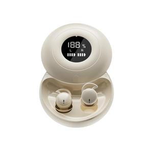 Wireless Sleep Earbuds with Bluetooth 5.4, Ultra-Light in-Ear Invisible Earphone, Comfortable Sleep Headphones for Side Sleepers for Night Use (White)