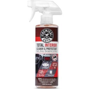 Chemical Guys Total Interior Cleaner & Protectant - Black Cherry, Car Cleaning Spray, Cleans and Protects Leather, Vinyl, Plastic, Rubber, and Glass, Safe for Trucks, SUVs, Jeeps, RVs & More - 16 oz