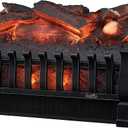duraflame Electric Log Set 400 Sq Ft Heater, Faux Logs Insert with Lifelike Flames for Existing Fireplaces, Remote Control Included