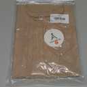 Womens Business Casual Tops Summer V Neck 3/4 Ruffle Sleeve T Shirts Dressy Casual Tunic Blouse, L