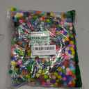 Acerich 2000 Pcs 1cm Assorted Pompoms Multicolor Arts and Crafts Fuzzy Pom Poms Balls for DIY Creative Crafts Decorations