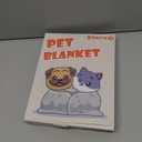 Stuffed Premium Soft Dog Blanket Washable, 40"x32" Cat Blanket for Indoor Cats Large Medium Small Dog Puppy Essentials (Grey)