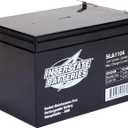 Interstate Batteries 12V 12Ah Battery (F2 Terminal) SLA AGM VRLA Rechargeable Replacement for Electric Fences, Generators, Medical Devices, Universal Power (SLA1104)
