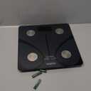 RENPHO Smart Scale for Body Weight, FSA HSA Eligible, Digital Bathroom Scale BMI Weighing Bluetooth Body Fat Scale, Body Composition Monitor Health Analyzer with Smartphone App, 400 lbs - Elis 1 (11"/280mm, Black)