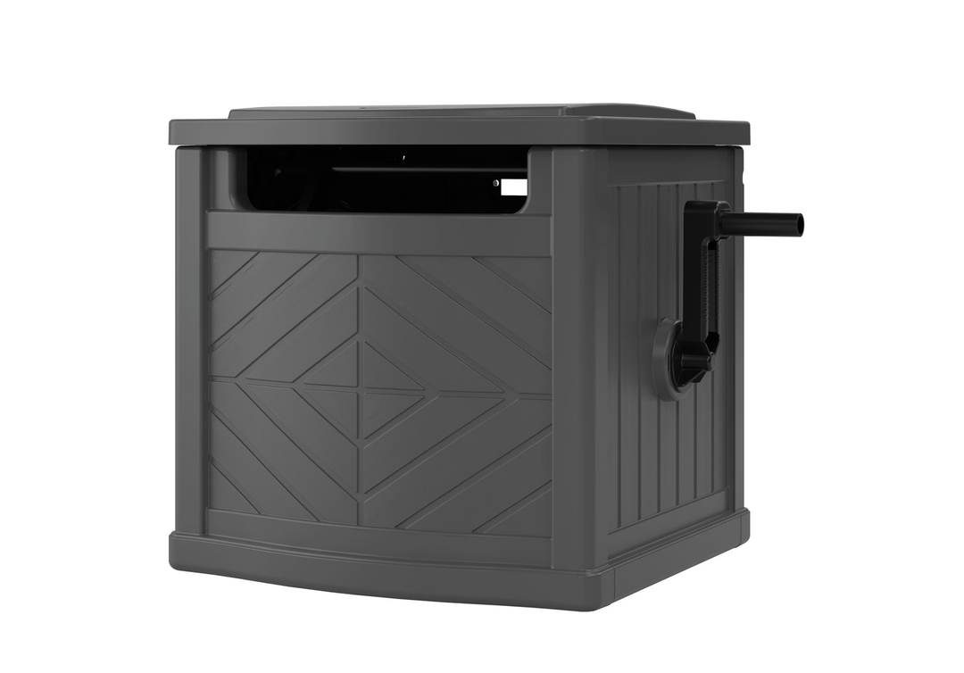 Suncast 150ft. Hose Hideaway Hose Reel, Gray