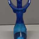 O2COOL Deluxe Handheld Battery Powered Water Misting Fan (Dark Blue) (Single)