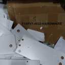 DWVO Vanity Desk with Large Mirror and LED Lights, Makeup Vanity Table Set with Power Outlets, Comfy Stool & Storage Drawers, Shelves and Cabinets, 3 Lighting Modes Makeup Table, Dressing Room, White