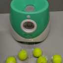 Interactive Dog Toys - Automatic Tennis Ball Launcher for Medium to Large Dogs, Outdoor Exercise & Training, Perfect Home Dog Toy 3 Ball (Greens, Large)