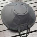 JC 23inch HandPan Case, Black, Waterproof, Wearable, Shock Absorption, Anti-scratch (23inch Basic Black HandPan Bag)