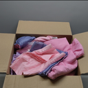 Dinjoy Girls Comforter Set Twin Size 6 Pieces Bed in A Bag Colorful Ombre Pink Purple Rainbow Bedding Set for Kids Teen (1 Comforter, 1 Flat Sheet, 1 Fitted Sheet, 1 Pillow sham, 2 Pillowcases)