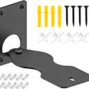 Aiweiwa Heavy-Duty Speaker Wall Mount for KEF LSX II Speaker Mount Wall Bracket - Space Saving Wall Speaker Mount for KEF LSX II Wireless HiFi Speaker Bracket with Cable Clips, Black