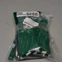 20 Inches Initial Monogram Embroidered Christmas Stocking Striped knitted Christmas Decorations Stocking Red, White, Green Letter Stockings for Family Holiday and Xmas Tree Fireplace Decor-50-D-Green