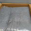 downluxe Chair Cushions for Dining Chairs 4 Pack, Tufted Indoor Chair Pads with Non-Slip Bottom, U-Shaped Kitchen Chair Cushions, 17"x17"x4", Dark Grey