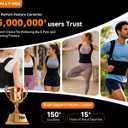 Posture Corrector for Women & Men, Upgraded Dynamic Traction Correction System Helps Reduce Upper & Lower Back Pain, Suitable for Scoliosis, Hunchback & Thoracic Spine Issues, Relieves Muscle Tension & Fatigue Caused by Poor Posture, Keeping You More Active & Confident in Daily Life (Large)