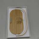 Nightstand Lamp with Wireless Charger,Unique Gifts for Women 4 in 1 Touch Bedside Lamp,Bluetooth Speaker Lamp,Portable Phone Holder,Dimmable LED Night Light Birthday Gifts for Her, Him, Mom,Dad (Wood)