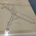 Weight Bench, Adjustable Workout Bench Press Set for Home Gym Strength Training, Easy Assembly Foldable Training Lifting Bench for Small Space Apartment Room, Max Load 750 (Red Black)