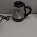 Chefman 1.7-Liter Electric Tea Kettle w/ Borosilicate Glass and Automatic Shutoff - Black