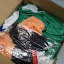 6 FT Christmas Tree Inflatables Decorations with Led Light, Santa Claus Chased by A Dog Climb The Tree, Funny Blow Up Decoration for Outdoor, Xmas Decorations Holiday Outside Lawn Yard Garden Decor