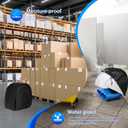 Air Mover Blower Fan cover, Heavy Duty Waterproof & Dustproof cover for Centrifugal Air Mover, Carpet Dryer, Floor Fan, Blower, Suitable for Indoor and Outdoor