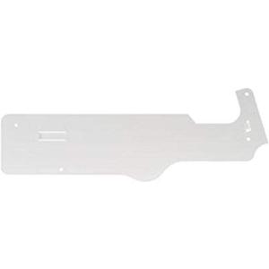 GE WR72X10247 Genuine OEM Left Drawer Glide (White) for GE Refrigerators