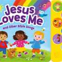 Jesus Loves Me & Other Bible Songs – Interactive Sound Book for Toddlers | Christian Baby Book with 6 Faith-Based Songs, Lyrics & Music | Baptism Gift, Bible Story Time Sing-along for Boys and Girls