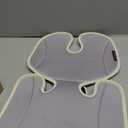 Momcozy Stroller Cooling Pad | Universal Soft Cooler Pad, Breathable & Adjustable Car Seat Liner | Detachable 2-Piece Cooling Cushion | Fits Strollers, Car Seat, High Chair, Bassinet, Swing (Grey)