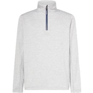 Costa Del Mar men's Off the Grid Quarter Zip Sweatshirt (Small, Deck Gray Heather)