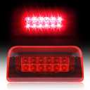 BASIKER Third Brake Light fit for 1994-2004 Chevy s10 S-10 GMC Sonoma Regular Cab or Crew Cab 3rd Tail Lights Red Housing Red light