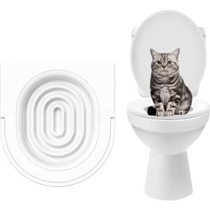 Readaeer Cat Toilet Training Kit  Train Your Cat to Use The Toilet