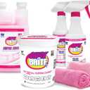 Quick 'n Brite Ultimate Cleaning Kit Includes 32oz Paste, 16oz Super Shot, 2 Refillable Spray Bottles, Microfiber Towel, Scrubber Sponge & Quick Start Guide All Purpose Cleaner - Made in the USA