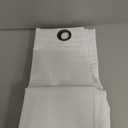 Blackout Curtains for Living Room 84 Inch Length 2 Panels Set, Thermal Insulated 100% Black Out Privacy Soundproof Grommet Farmhouse Linen Window Curtains for Bedroom Darkening, White, Each 52Wide