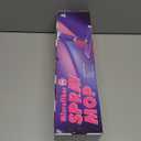 HOMTOYOU Spray Mops for Floor Cleaning: Wet Mop for Hardwood Tile Wood Laminate Vinyl - 3 Washable Microfiber Pads for Swiffer Powermop - Absorbs Pet Hair Dust (Purple)