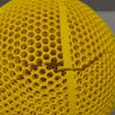 3D Printed Airless Basketball No-Pump Indoor Outdoor Anti-Strike Basketballs Gift for Friends Basketball Lovers