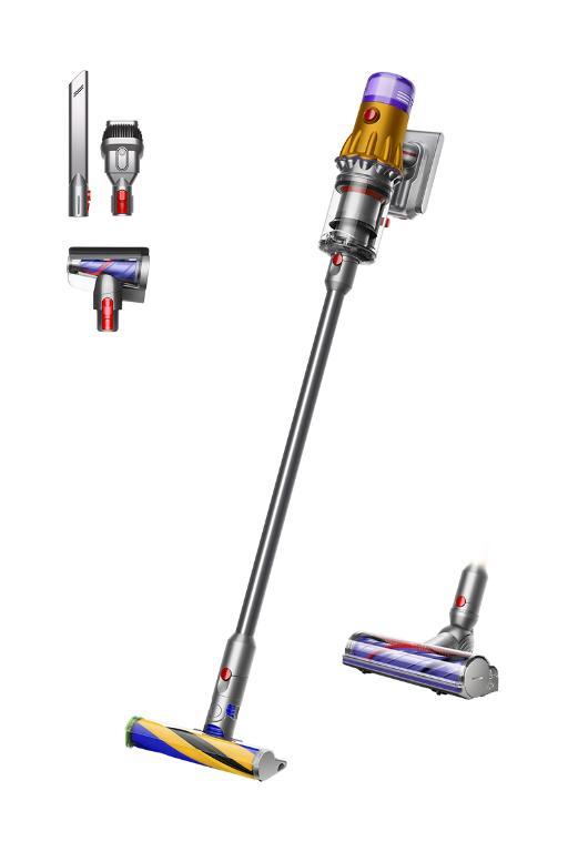 Dyson V12 Detect Slim Origin Cordless Vacuum Cleaner, Yellow/Iron