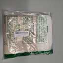 jinchan Farmhouse Linen Valance for Living Room Windows 16 Inch Slubbed Crossed Double Layer Window Valance Light Filtering Rustic Country Overlay Rod Pocket 1 Panel Blush Beige