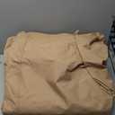 ULTCOVER Waterproof Square Air Conditioner Cover for Outside AC Units Size Upto 30W x 30D x 32H inch (Brown)