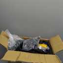 Puppy Playpen with Gate for Dog/Puppies/Small Dogs, Sturdy Safety Pet Playpen/Fence for Indoor & Outdoor with Thickened Fabric, High-Strength Nylon Wire Mesh Without Cover, Blue, 42"x42"x25.6"