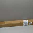 No Tools No Drill Cordless Roman Shades for Indoor Windows 100% Blackout, for Window Size 36" W 48" H White