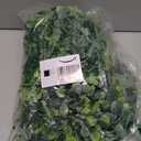 DearHouse Faux Eucalyptus Garland Plant, 2 Pack Artificial Vines Hanging Eucalyptus Leaves Greenery Garland for Wedding Backdrop Arch Wall Decor, 6 Feet/pcs UV Protected Indoor Outdoor