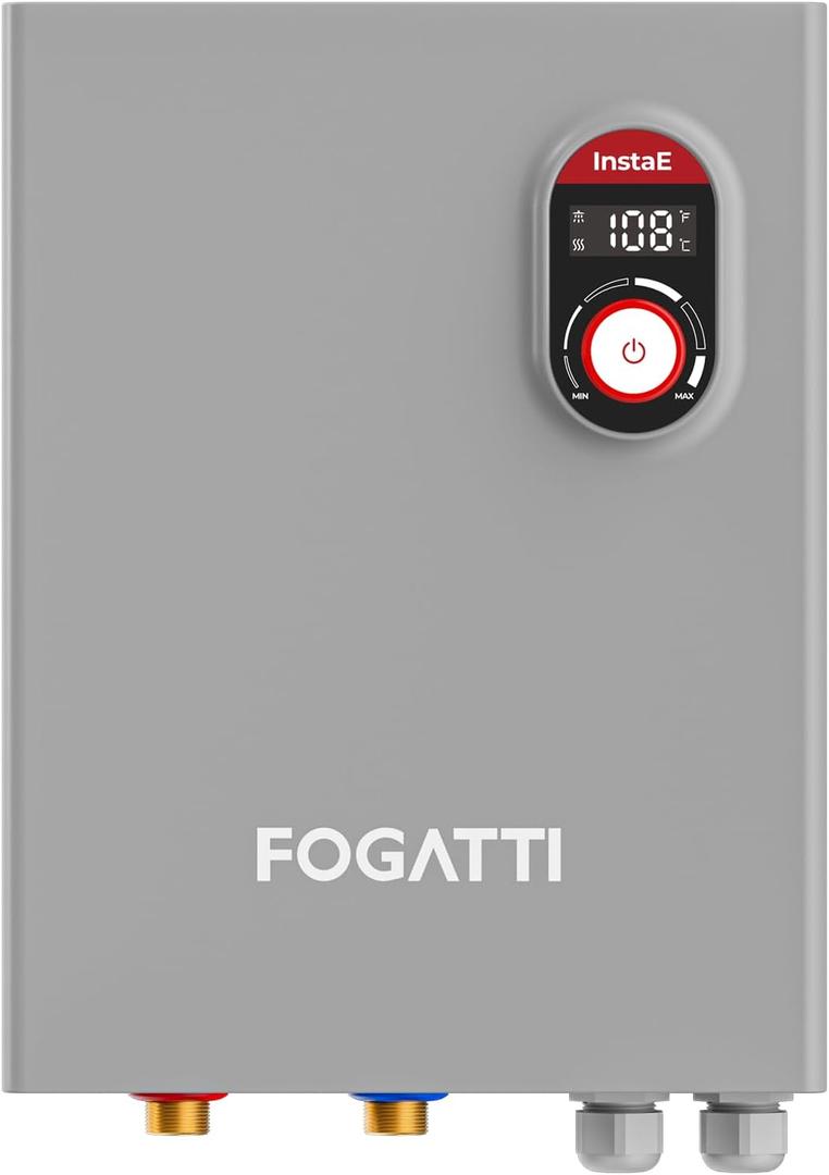 Fogatti Tankless Water Heater Electric 18kw 240V Max 4.4GPM Whole House ETL