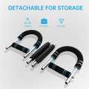 Upgraded 2-in-1 Twist Arm Exerciser Chest Exercise, Adjustable Spring Exercise Bar, Shoulder Muscle Training Fitness Equipment, Portable Spring Resistance Home Fitness Equipment.