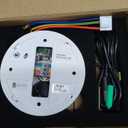 4K Ultra WiFi Hidden Camera, Smoke Detector Shaped Cameras with Clear Night Vision, 800mAh Rechargerable Battery,Video Recording, with Wired 120V AC Connector Home Security Cam (9120 Model) (White)