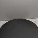 28in Cocktail Folding Table, Round High Top Bar Height Black Table, 28×43 in