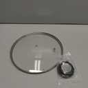 Tempered Glass Lid with Heat Resistant Handle,9.5"/24cm, Clear