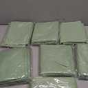 8 Pack Light Green Tablecloth 60 x 102 Inch Rectangular Tablecloths for 6 Foot Rectangle Tables, Wrinkle Resistant Green Table Cloth Washable Polyester Fabric for Party Wedding Banquet