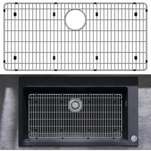 Sink Protectors for Kitchen Sink, Stainless Steel Sink Protector 27-1/2" x 13-1/2" x 1-1/4", Sink Bottom Grid